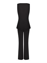 Жилет приталенный на молнии - фото 110162