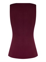 Жилет приталенный на молнии - фото 110169