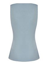 Жилет приталенный на молнии - фото 110179