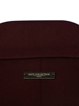 Двубортный жилет с объемными плечами - фото 110192