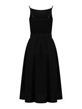 Летнее платье миди из хлопка с шитьем - фото 110251