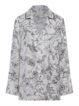 Костюм в пижамном стиле из вискозы - фото 110304