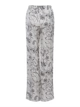 Костюм в пижамном стиле из вискозы - фото 110307