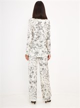 Костюм в пижамном стиле из вискозы - фото 110311