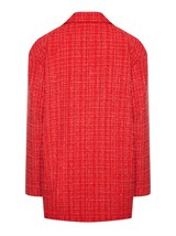 Вечерний прямой жакет из твида с люрексом - фото 110363