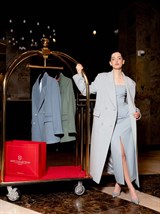 Корсет из костюмной ткани - фото 110387