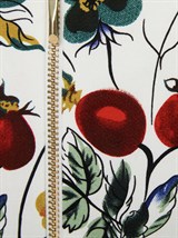 Топ корсетный с чашками из хлопка с цветочным принтом - фото 110399