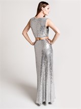 Кроп-топ с пайетками - фото 110422