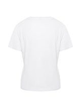 Базовая облегающая футболка из нежнейшей вискозы - фото 110428