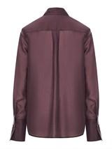 Рубашка полупрозрачная из хлопка с вискозой - фото 110437