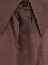 Рубашка полупрозрачная из хлопка с вискозой - фото 110444