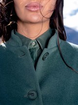 Рубашка полупрозрачная из хлопка с вискозой - фото 110452