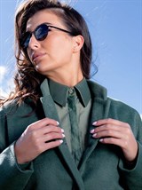 Рубашка полупрозрачная из хлопка с вискозой - фото 110453