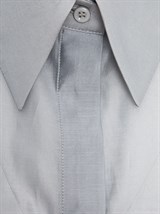 Рубашка полупрозрачная из хлопка с вискозой - фото 110457