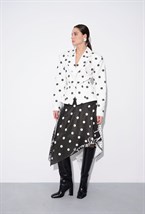 Жакет С Акцентными Плечами - фото 110668