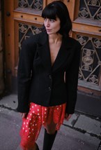 Жакет С Акцентными Плечами - фото 110674