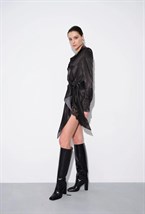 Платье-Мини На Запах - фото 110740