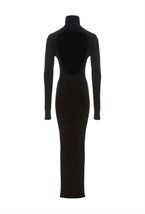 Платье С Открытой Спиной Трикотажное - фото 110757