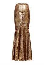 Юбка Макси Пайетки - фото 110805