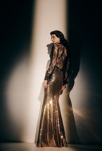 Юбка Макси Пайетки - фото 110808