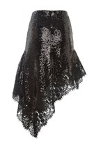 Асимметричная Юбка Из Пайеток - фото 110848