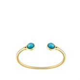 Браслет Cabochon flexible bangle - фото 111553