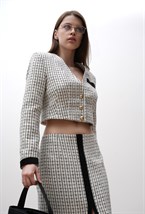 Твидовая юбка NICOLE - фото 111821