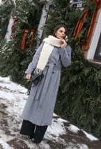 Пальто макси SAINT MAEVE - фото 111867