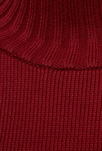 Джемпер с горлом RED WINE - фото 111877