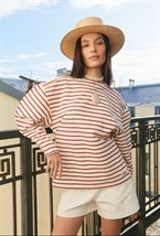 Лонгслив в полоску AMORE - фото 111892