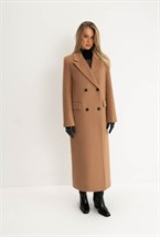 Пальто CLASSY CAMEL MIDI 125 СM - фото 112153