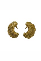 Серьги Half Ring Golden - фото 113006