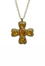 Колье Dolce Gold Cross - фото 113018