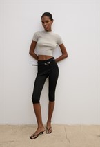 Топ с короткими рукавами Moco - фото 113414