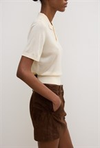 Замшевая мини юбка - фото 113542