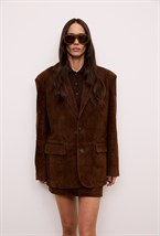 Замшевая куртка - фото 113545