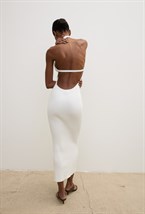 Платье вязаное длинное - фото 113569