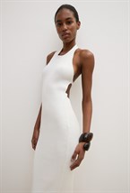 Платье вязаное длинное - фото 113570