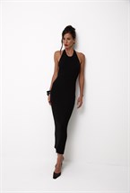 Платье вязаное длинное - фото 113579