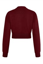 Укороченный вязаный кардиган - фото 113641