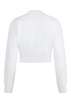 Укороченный вязаный кардиган - фото 113646