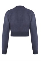 Укороченный вязаный кардиган - фото 113650