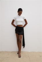 Юбка с драпировкой - фото 113700