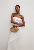 Длинное платье-бандо - фото 113743