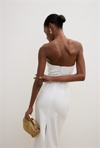 Длинное платье-бандо - фото 113744