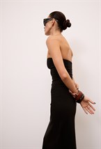 Длинное платье-бандо - фото 113774