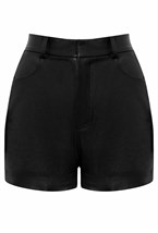 Шорты кожаные - фото 113857