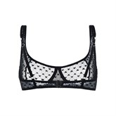 Бюстгальтер BASIC BLACK HEART - фото 114186