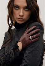 Черное платье-мини из жаккарда с итальянским кружевом - фото 115302