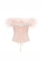 Корсет со съёмным пером Adele - фото 115452